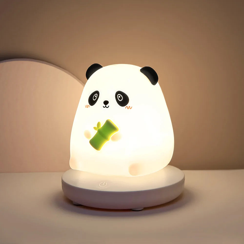 LED Night Lights in the Shape of Pets with USB Rechargeable