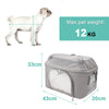 Dog backpack, breathable, portable, foldable, travel, airline approved