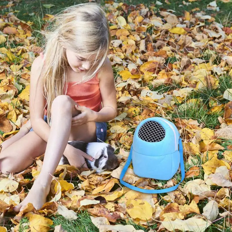 Small Pet Backpack for Squirrel, Chinchilla & Dutch Pig.