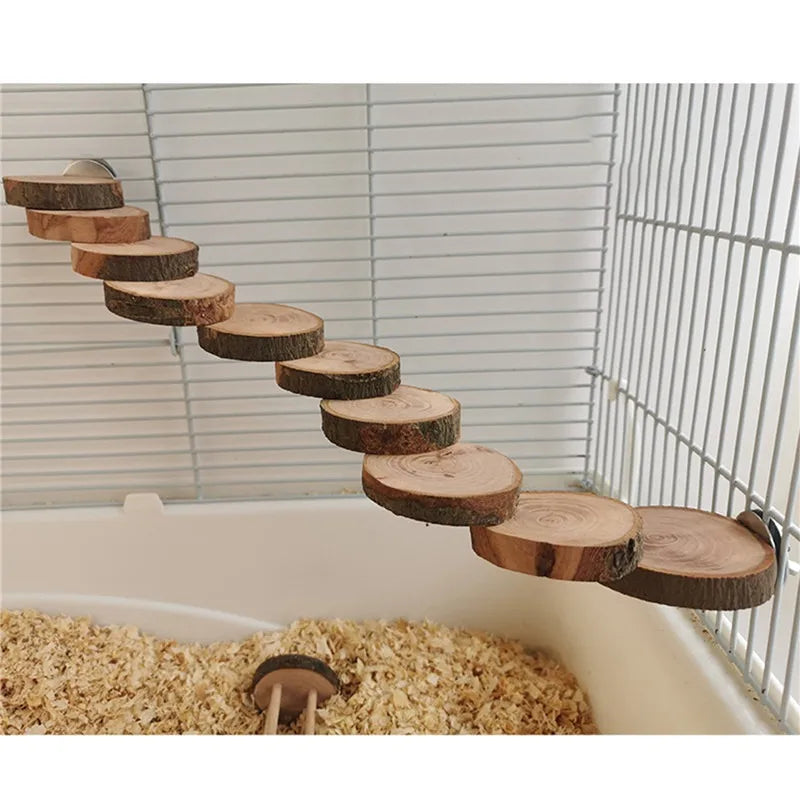 Hamster Wooden Ladder Toy