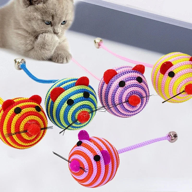 Toy Mouse With Bell For Cats