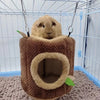 Log-shaped Hammock For Hamsters