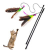 Cat Teaser Interactive Toy Rod with Bell