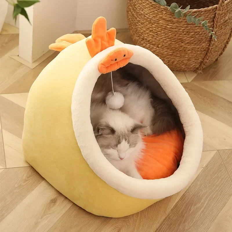 Cat, Dragon, Rabbit and Chicken Warm Cat Basket