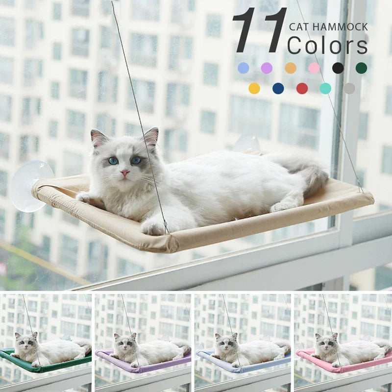 Window Hanging Hammock for Cats (Up to 20 Kg)