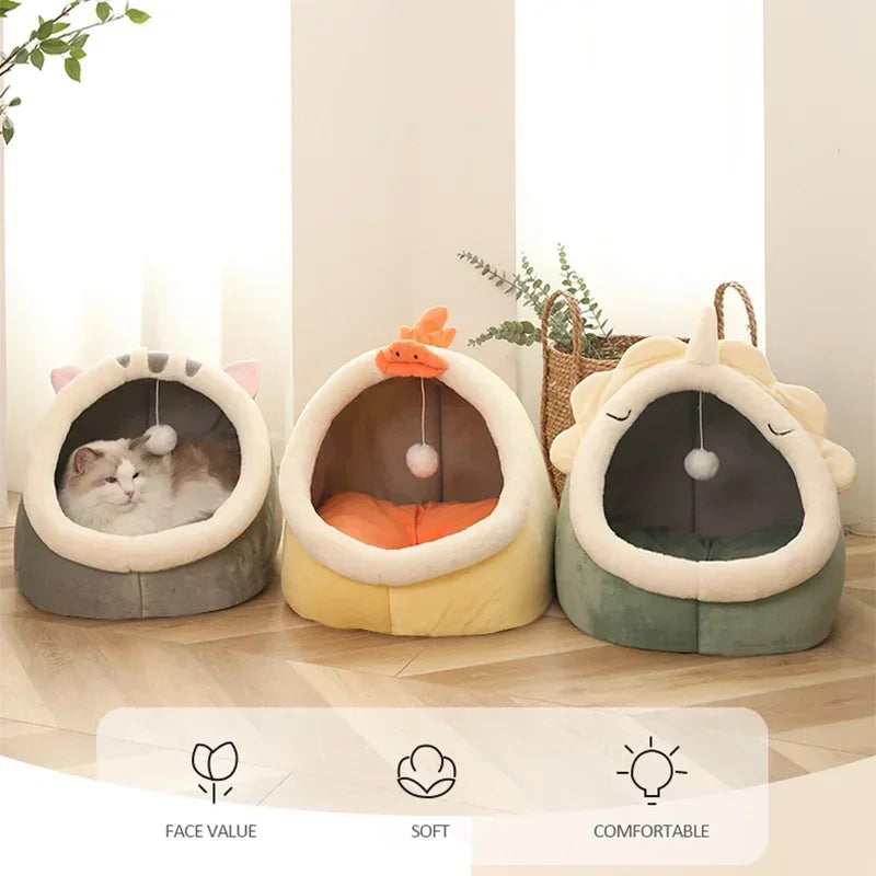 Cat, Dragon, Rabbit and Chicken Warm Cat Basket