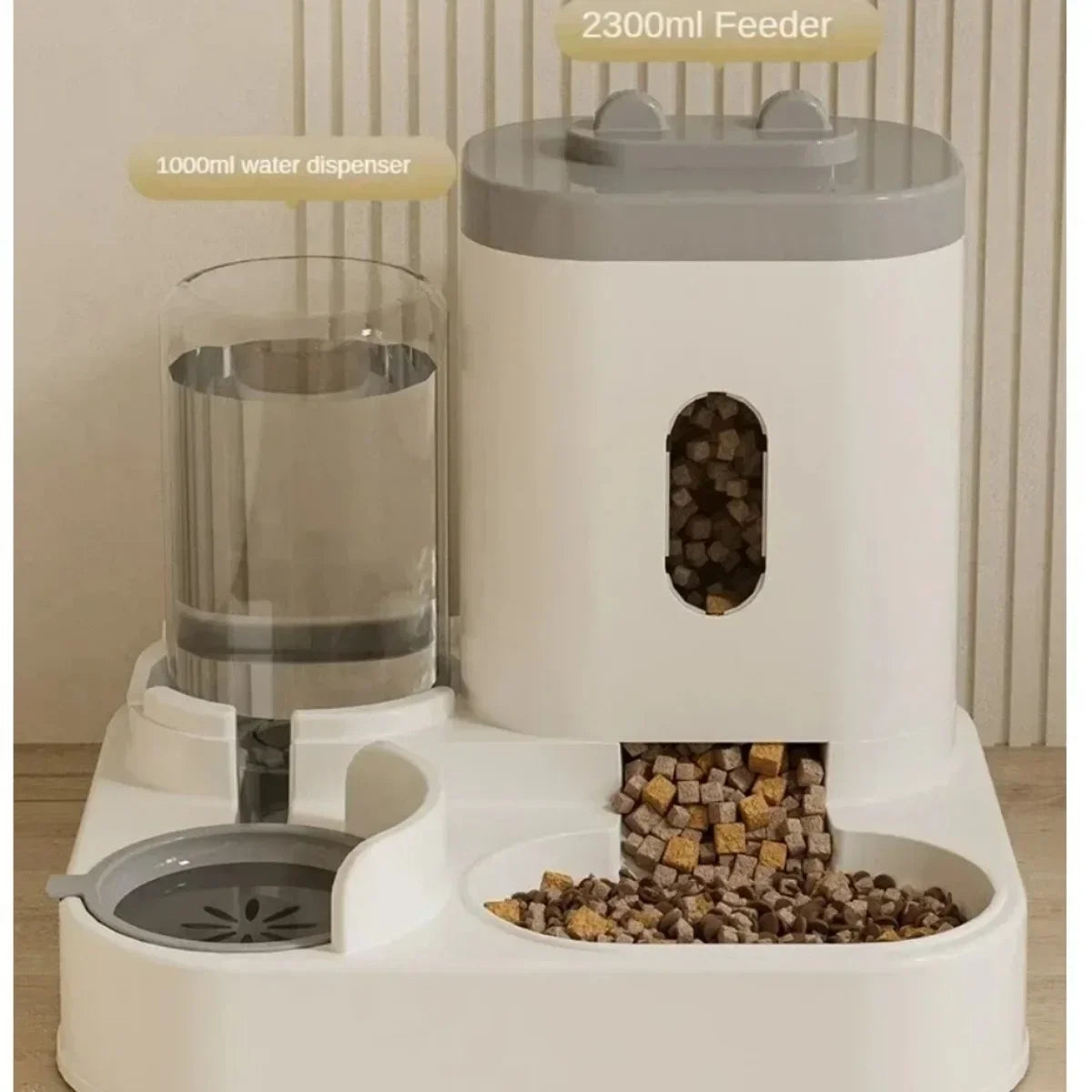 Automatic Large Capacity Pet Food Storage Dispenser Container