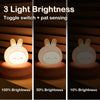 LED Night Lights in the Shape of Pets with USB Rechargeable