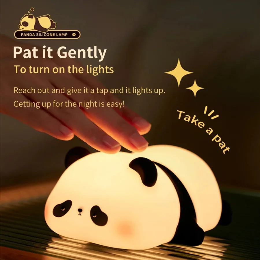 Cute Silicone Panda LED Lamp