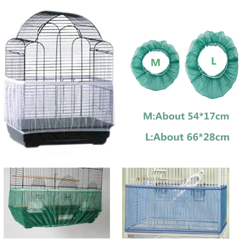 Easy Cleaning Bird Cage Covers Mesh