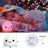 Water drop shaped night light with 7 colors and touch control