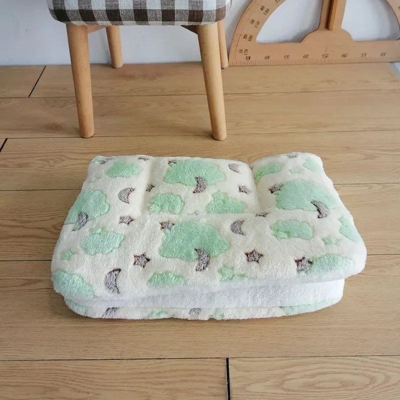 Flannel Pet Mat Bed