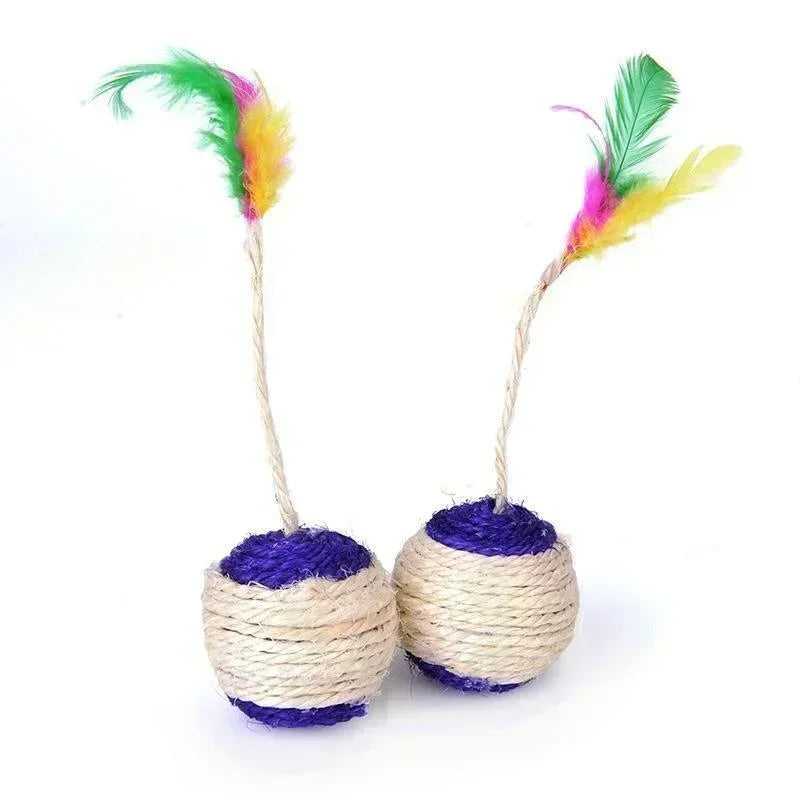 Cat Sisal Scratching Ball