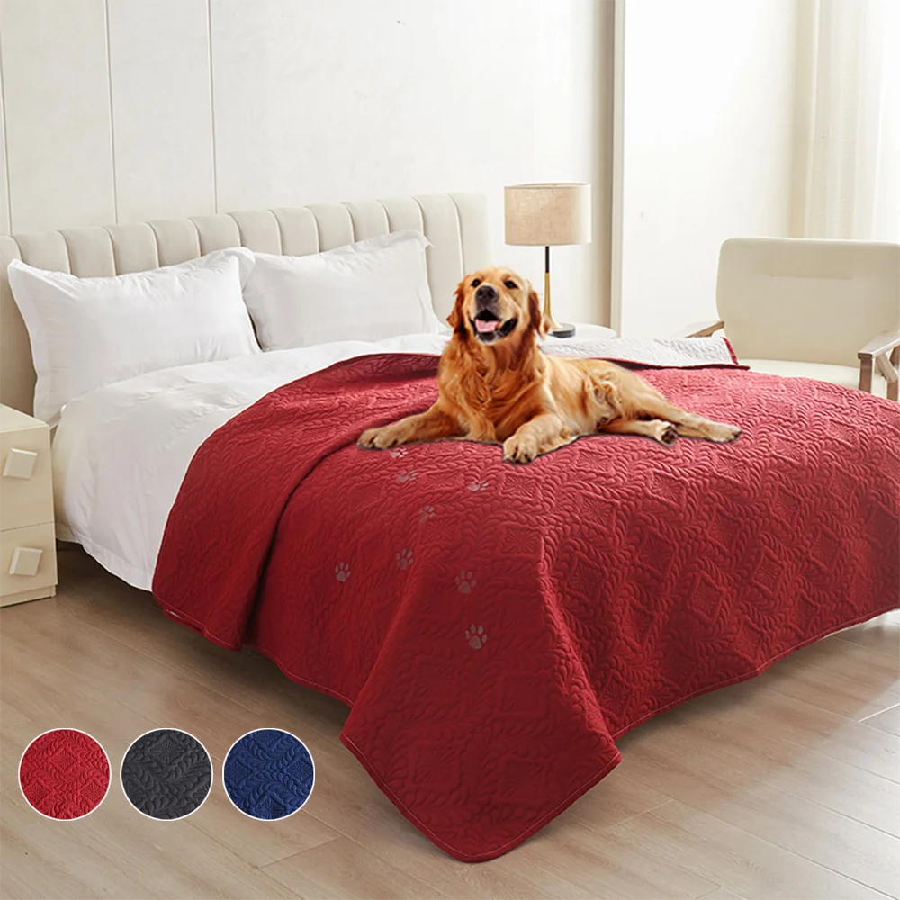 Waterproof pet bed and sofa cover