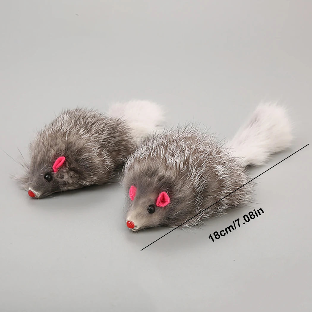 Plush mouse for cats