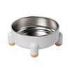 Pet Bowl High Leg Neck Protection Pet Stainless Steel