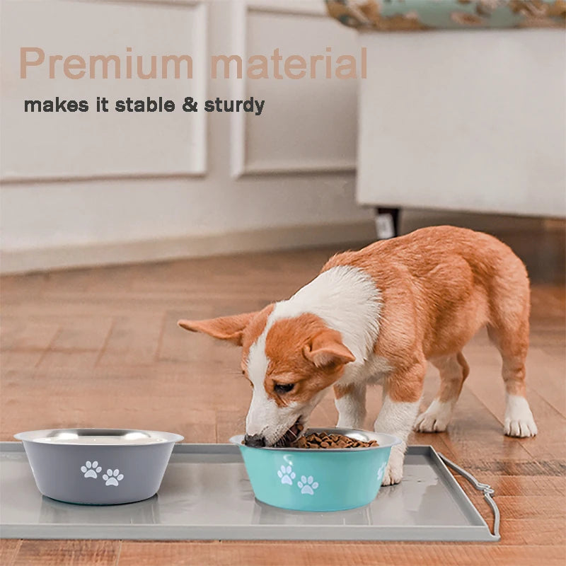 Non-slip Dog Bowls For Small Medium Large Dog Feeder Bowl