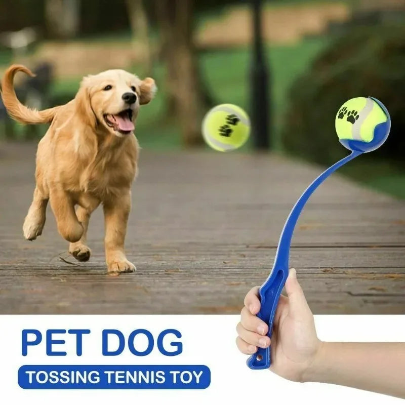 Pet Tennis Ball Launcher Stick