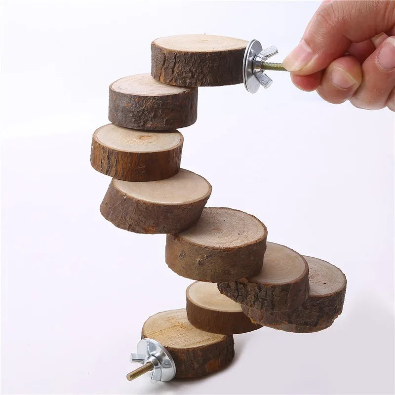 Hamster Wooden Ladder Toy