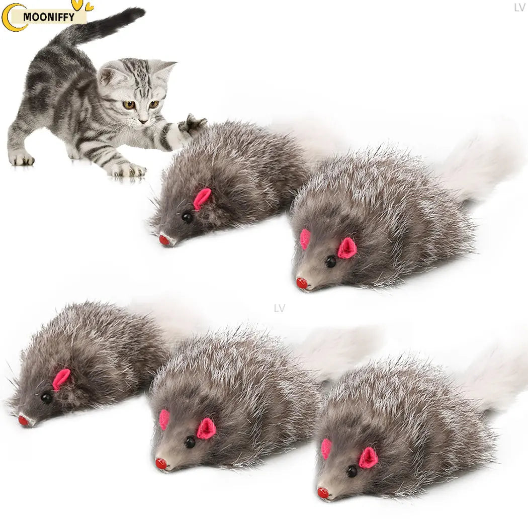 Plush mouse for cats