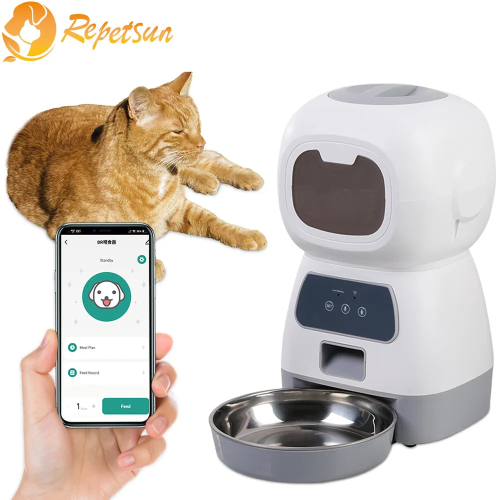 3.5L Steady-Feed Automatic Pet Feeder