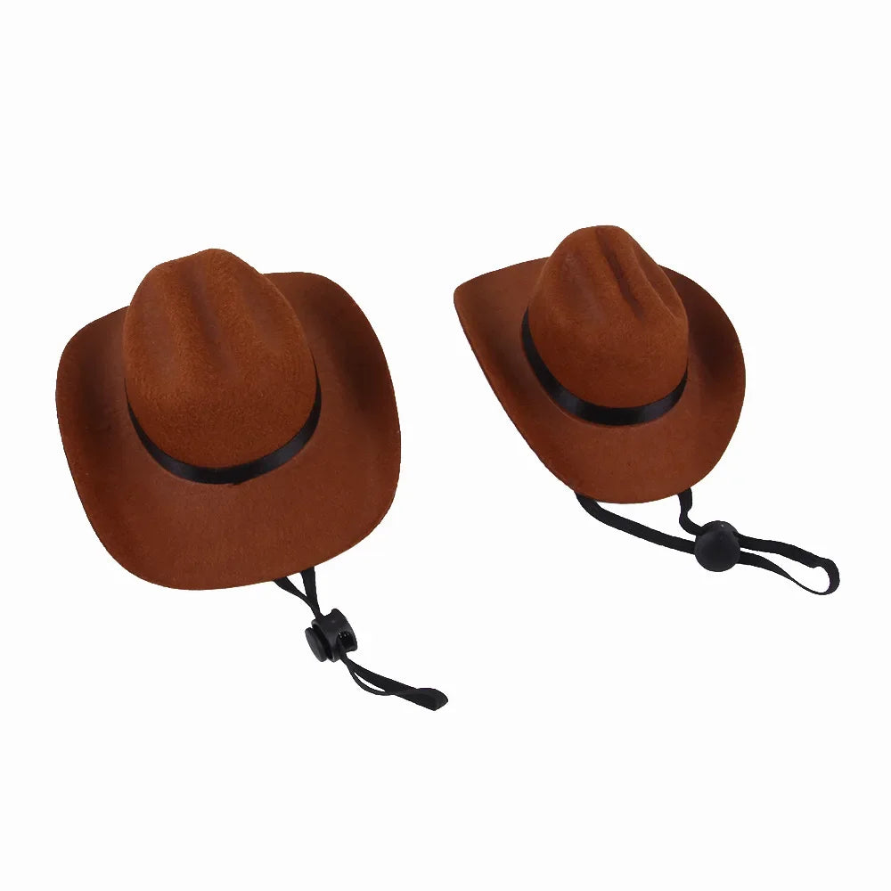 Cowboy Hat For Dogs And Cat Hats Adjustable