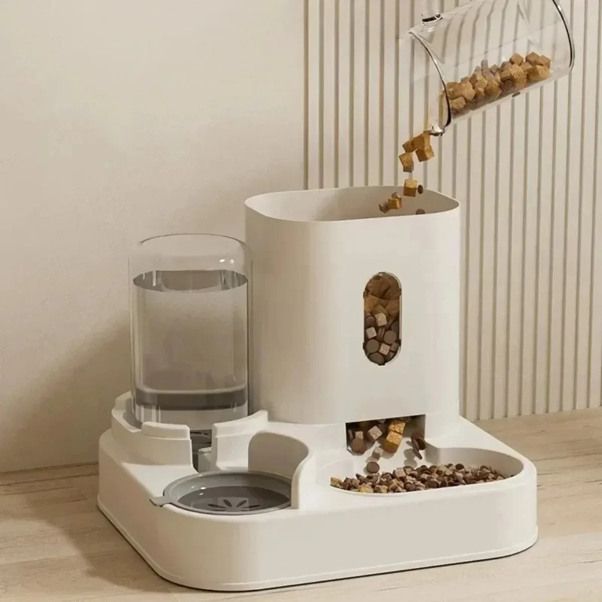 Automatic Large Capacity Pet Food Storage Dispenser Container