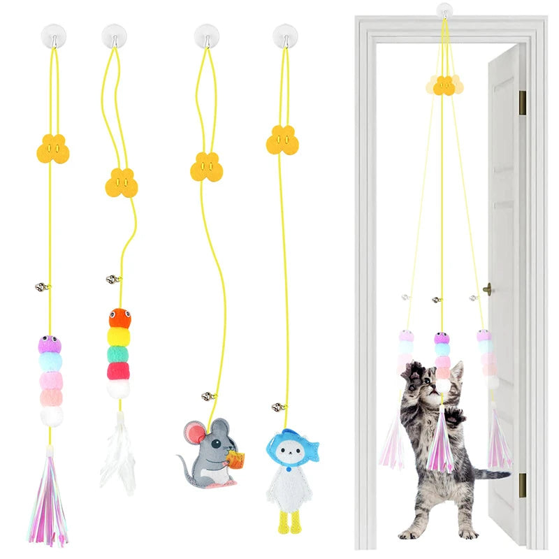 interactive toy, long rope for cats