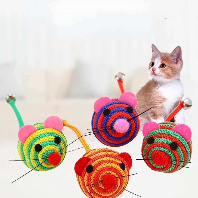 Toy Mouse With Bell For Cats