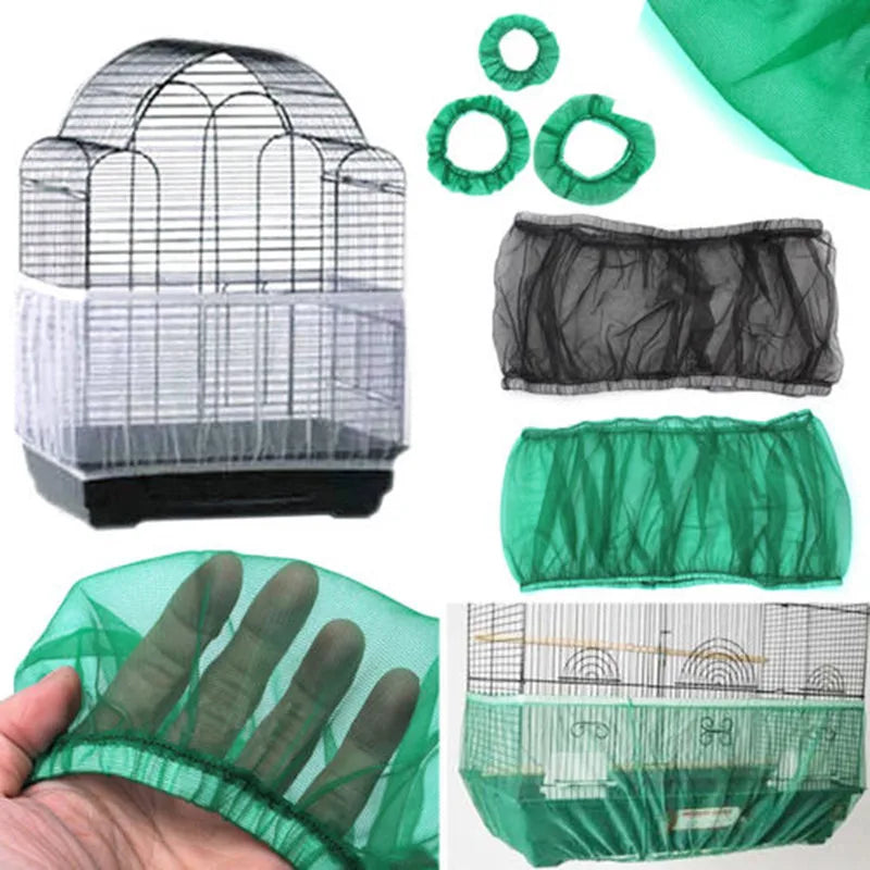 Easy Cleaning Bird Cage Covers Mesh