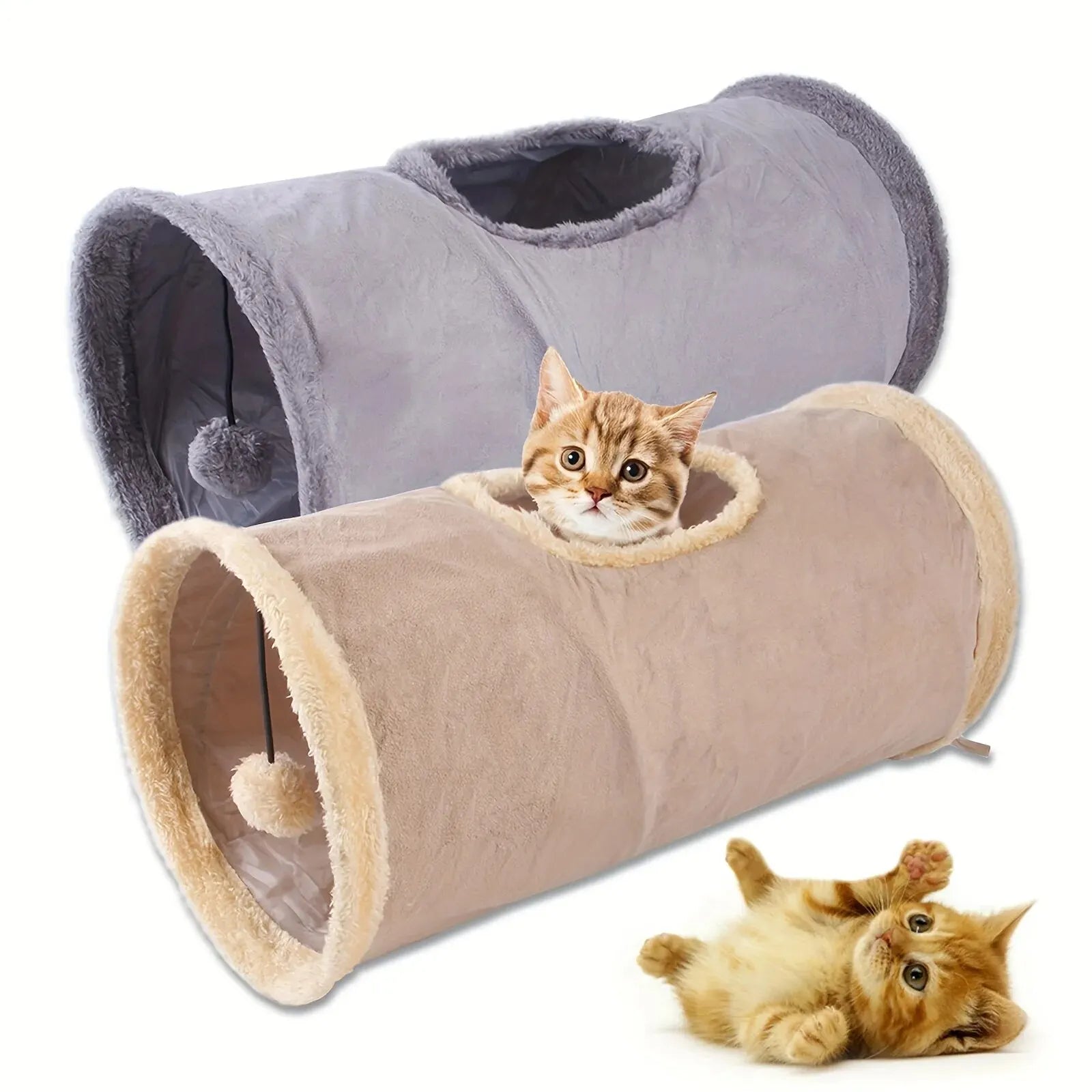 Collapsible Plush Channel Foldable Suede