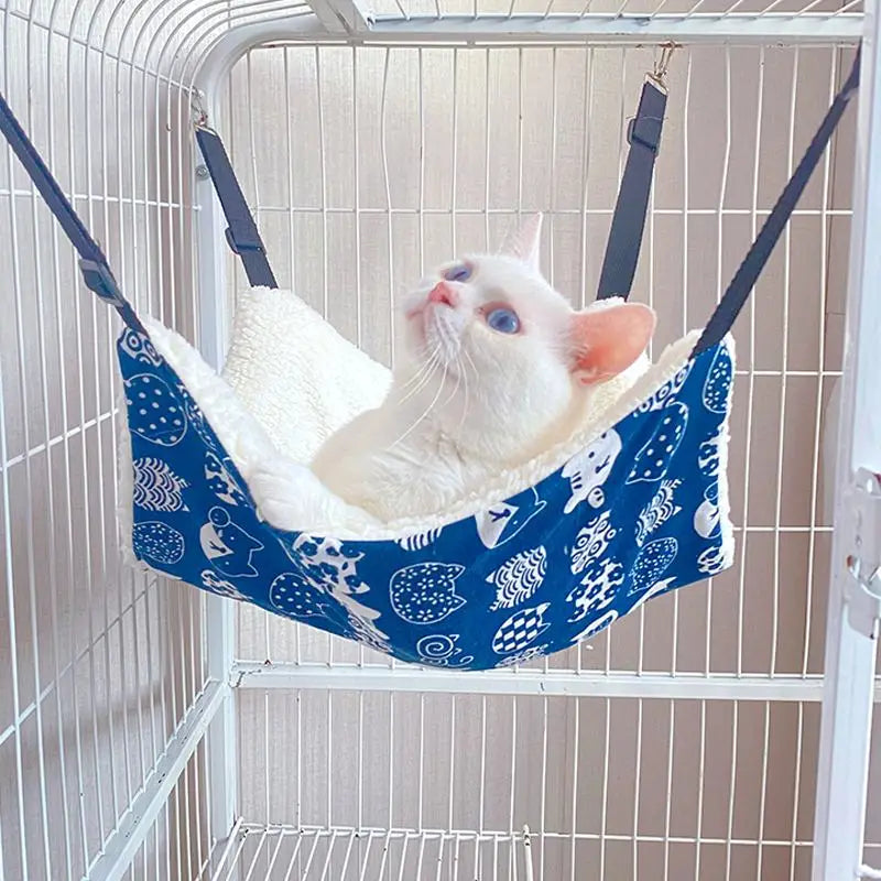 Cat Canvas Hammock Bed Pet