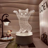 Cat 3D Ambient Night Light to Relax