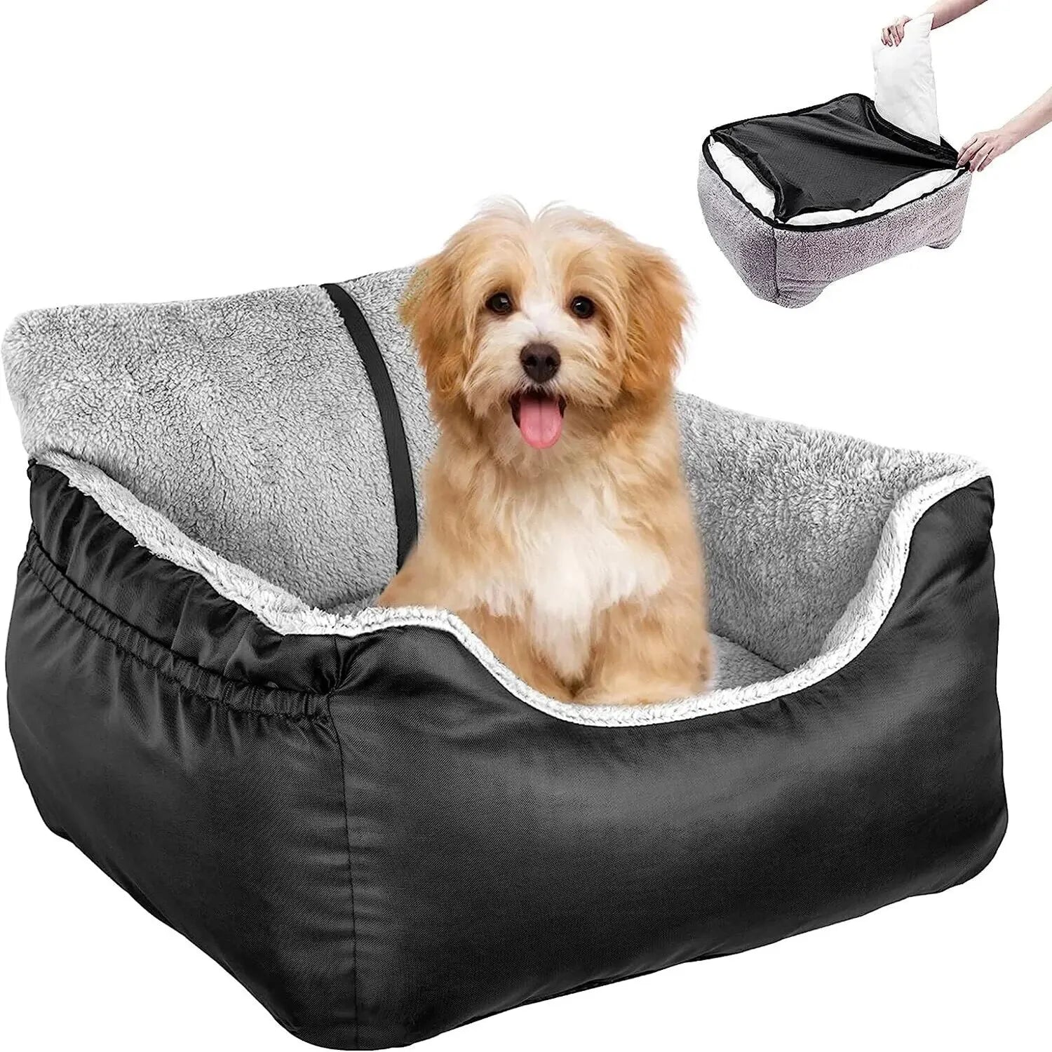 Detachable pet car seat