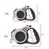 3M 5M Automatic Retractable Durable Nylon Puppy Dog Leash for Small Medium Large Dogs