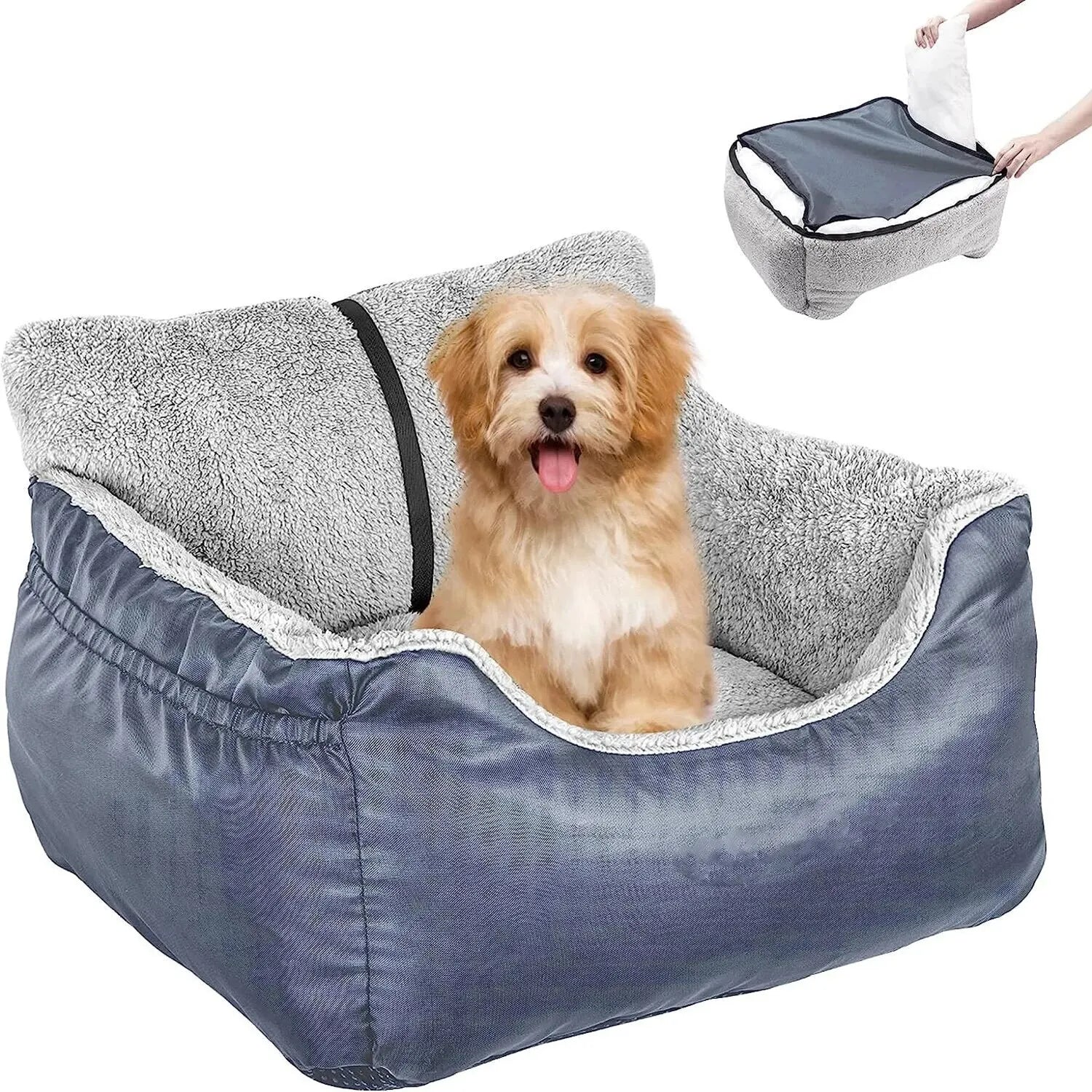 Detachable pet car seat