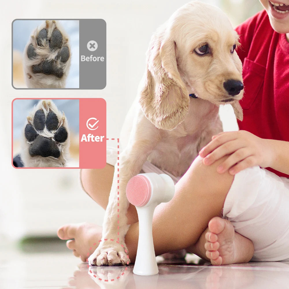 Portable Paw Cleaner Brush for Pets