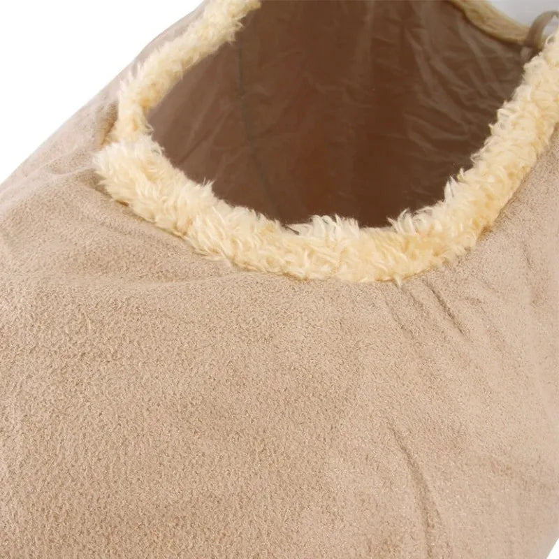 Collapsible Plush Channel Foldable Suede