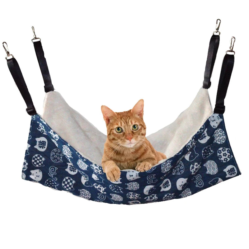 Cat Canvas Hammock Bed Pet