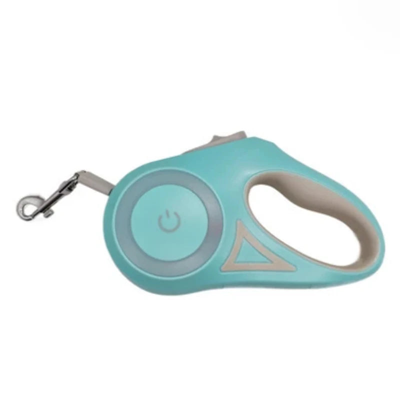 Retractable Pet Leash with LED Flashlight.