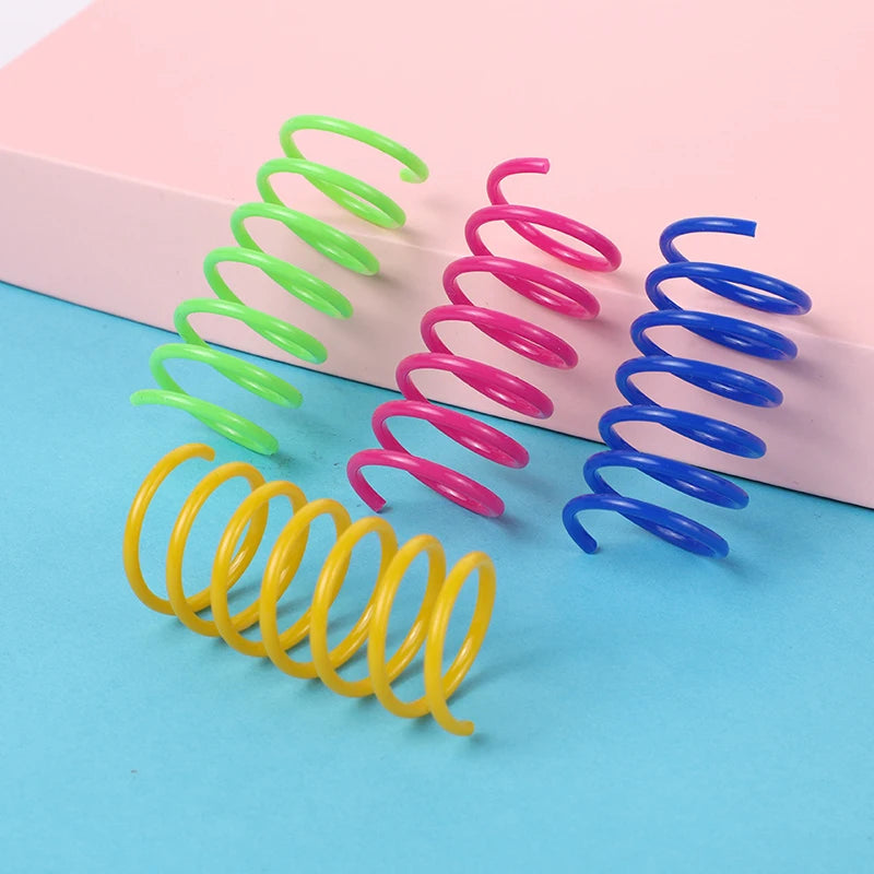 Colored Springs for Cats