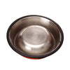 Stainless Steel Cat Food Bowl with Non-Slip Rubber Base for Cats and Kittens