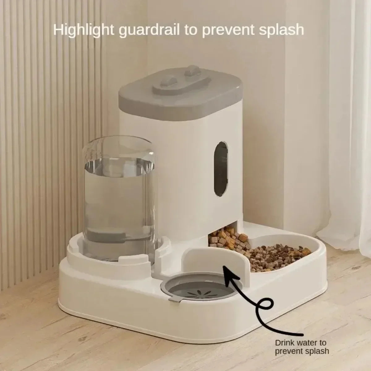 Automatic Large Capacity Pet Food Storage Dispenser Container