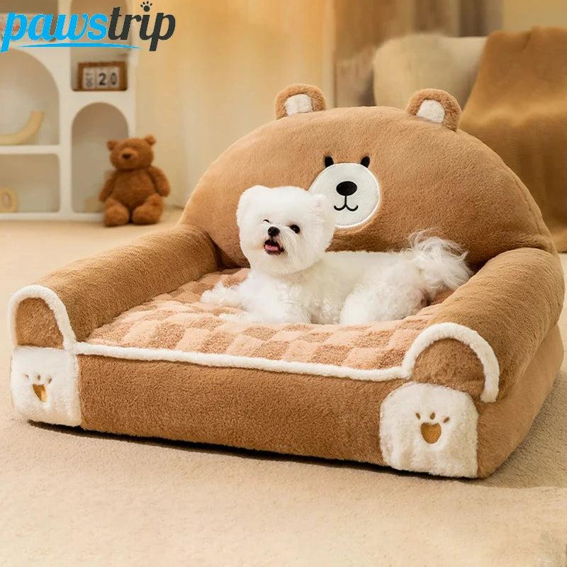 Bed Sofa Winter Warm Pet Bed for