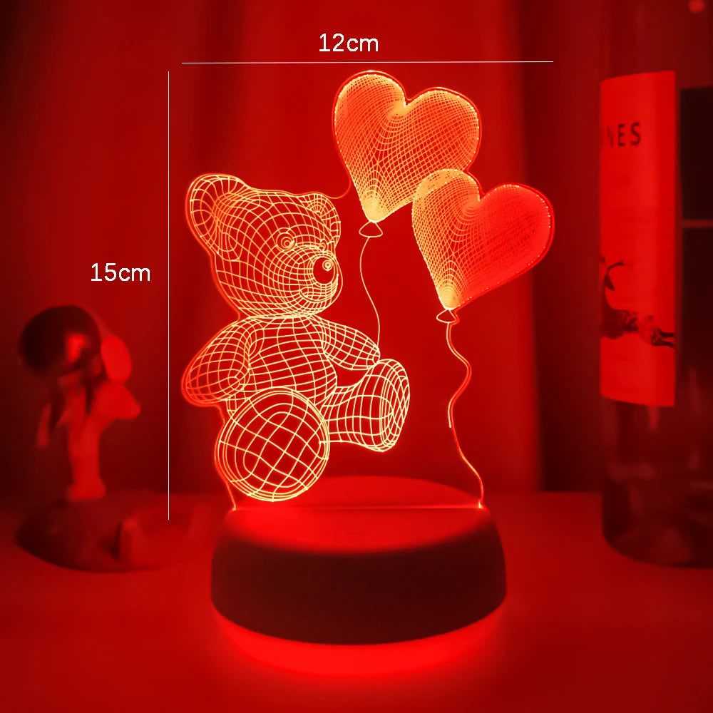 Valentine's Day Night Light for Pets