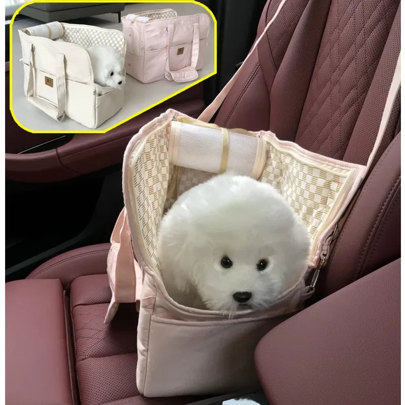 Non-Slip, Safe, Shoulder And Car Bag For Small Dogs