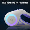 Retractable Pet Leash with LED Flashlight.